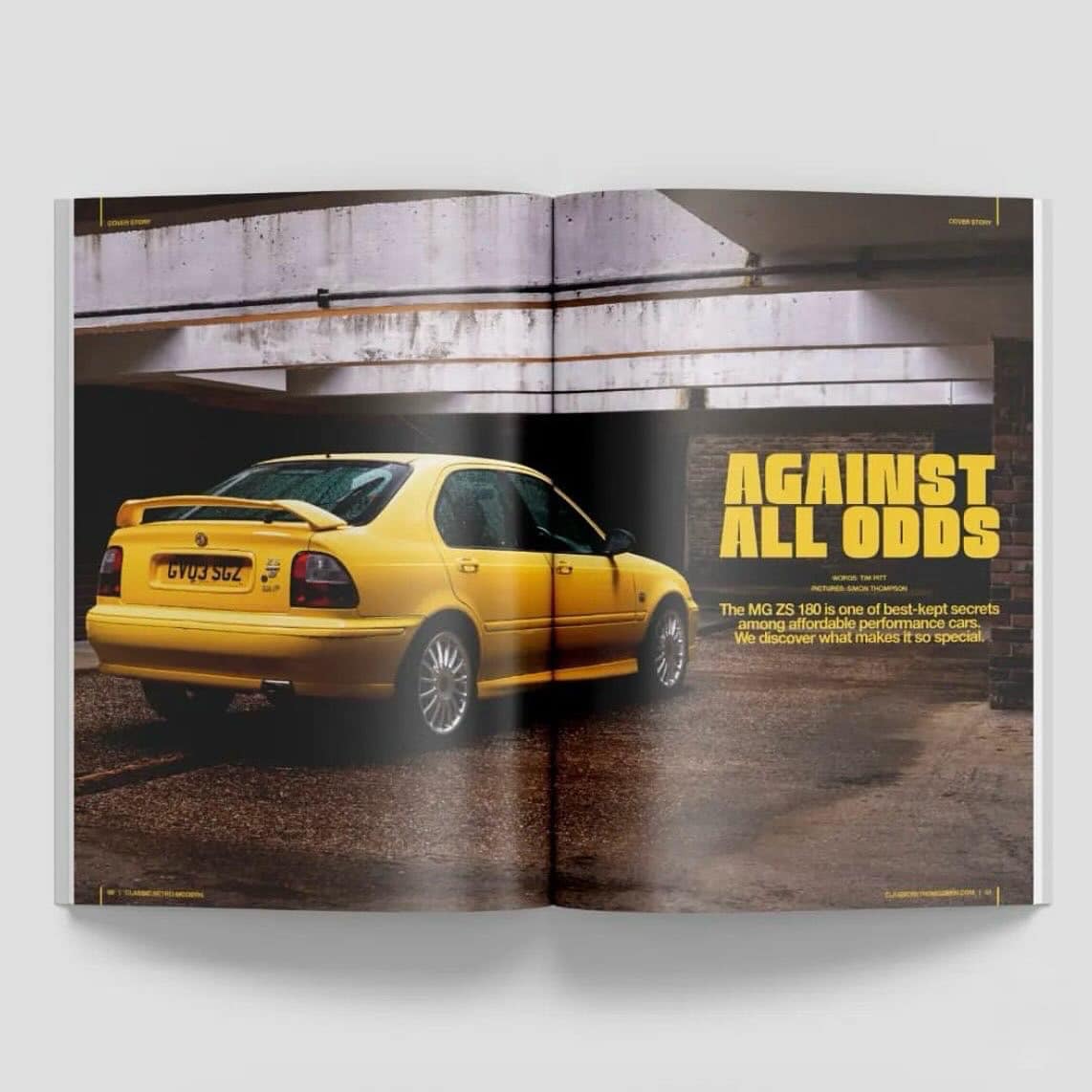 Featured in automotive publication